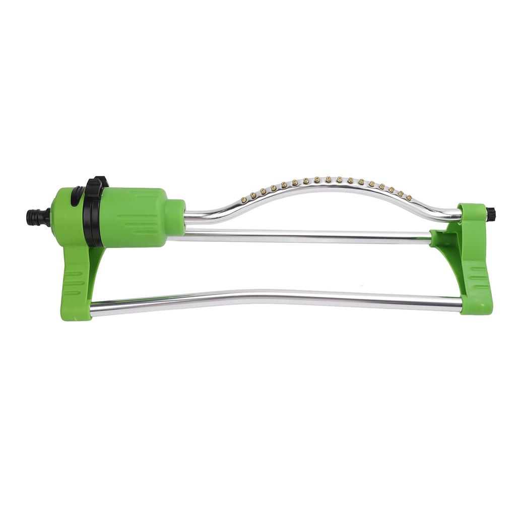 Oscillating Lawn Sprinkler 17 Holes Automatic Water Sprinkler with 4 Spray Modes and Metal Fittings for Yard Garden Irrigation