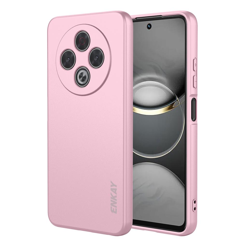 For TECNO Spark 30 4G Silicone Case ENKAY HAT PRINCE Straight Edge Cell Phone Back Cover