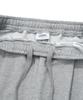COVERNAT Double-Pleat Real Wide Fit Sweatpants Melange Gray