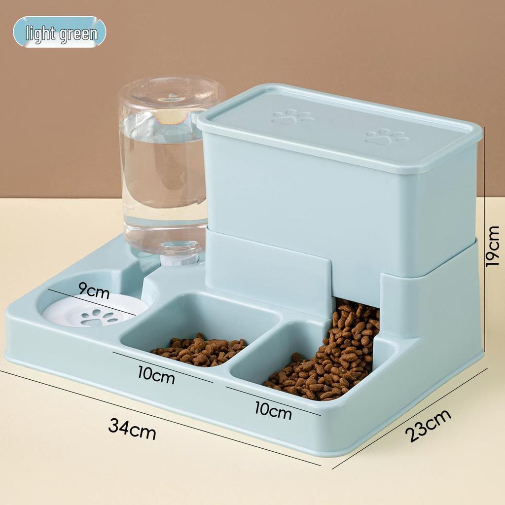 Automatic Pet Feeder & Water Dispenser for Cats and Puppies