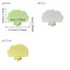 Wear Resistant Bird Resting Platform Cloud Shape Beak Grinding Stand Hopping Stand  Cockatiel