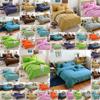 Luxuriously Soft Bedding Set With Pure Color Duvet Cover And Pillowcases