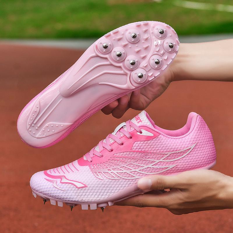 Hřebíkové boty sportovní studenti atletika 100 metrů sprint tréninkové boty na sprint biologický test všestranné běžecké boty