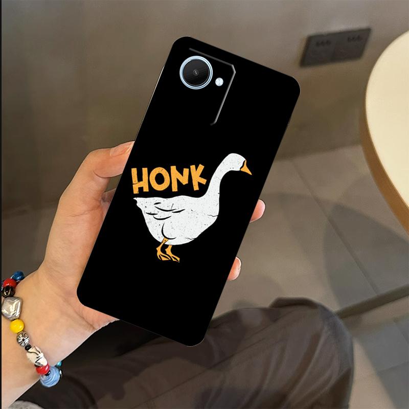 

Duck Goose Honk Bonk Funny Meme Case For Realme C65 C67 C61 C53 C55 C51 C25 C63 C71 C75 GT6 GT7 Pro 10 11 12 13 14 Pro Plus Realme C65 4G