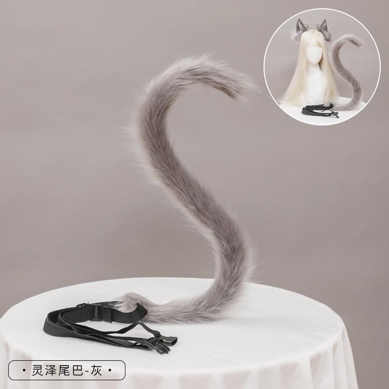 Fox Ear Headband Simulation Animal Ear Hair Accessories Cute Comic-Con Dress Up Handmade Headgear Women's Plush Cat Ear Headband