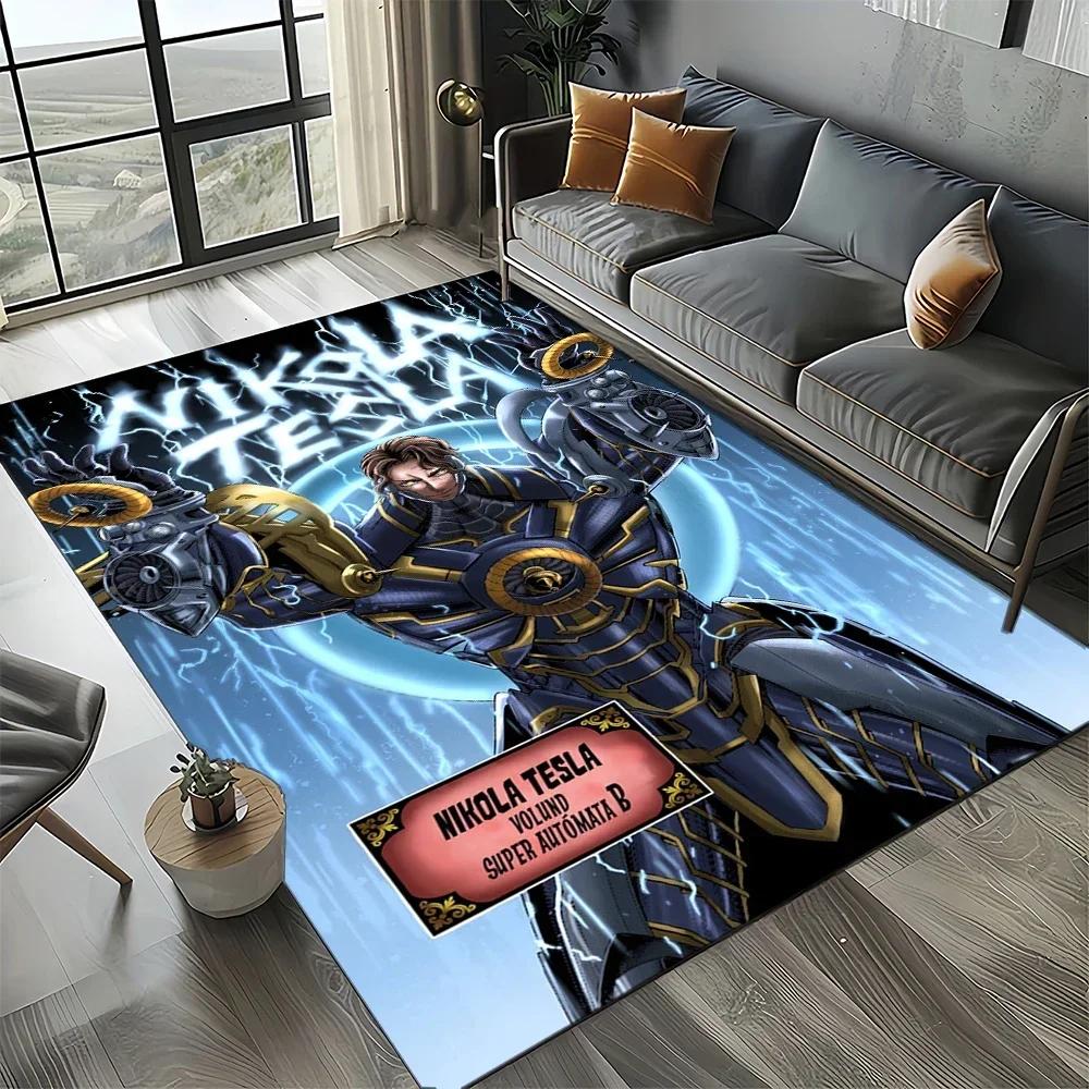 3D Cartoon Record of Ragnarok Anime 27 Style New Carpet Rug for Living Room Bedroom Home Sofa Decoration,Kids Non-slip Floor Mat