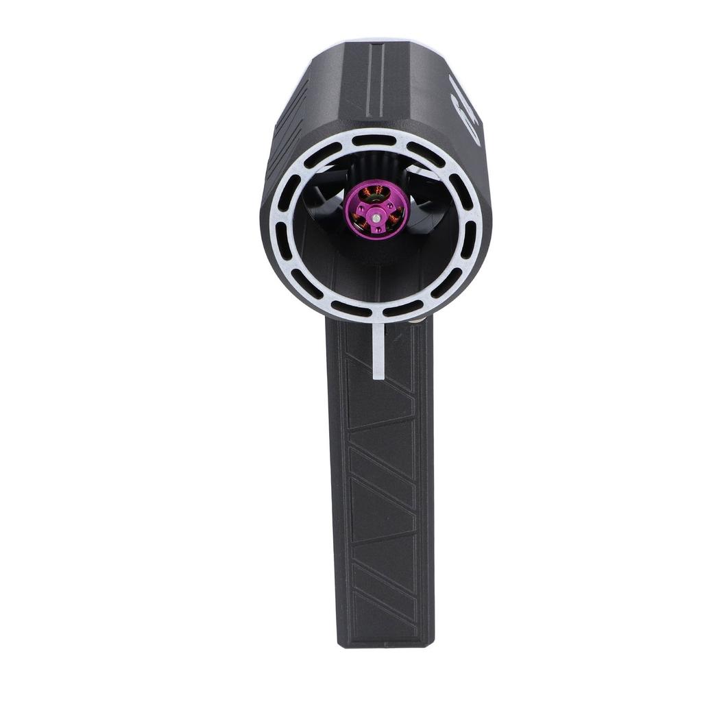Portable Air Blower Black Color 64mm Ducted 1400g Thrust Handheld Electronic Compressed Air Duster EU Plug 100‑240V