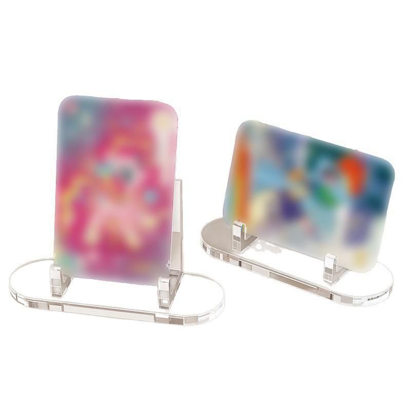 5Pc Acrylic Clear Stand Acrylic Easel Display Stand Multi-Functional Display Stand For Plate Cards