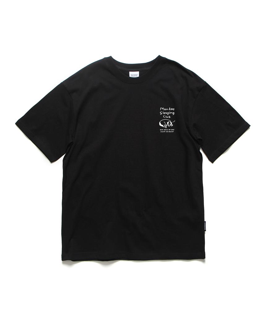 ABNORMALTHING Sleeping Club Oversized T-Shirt White