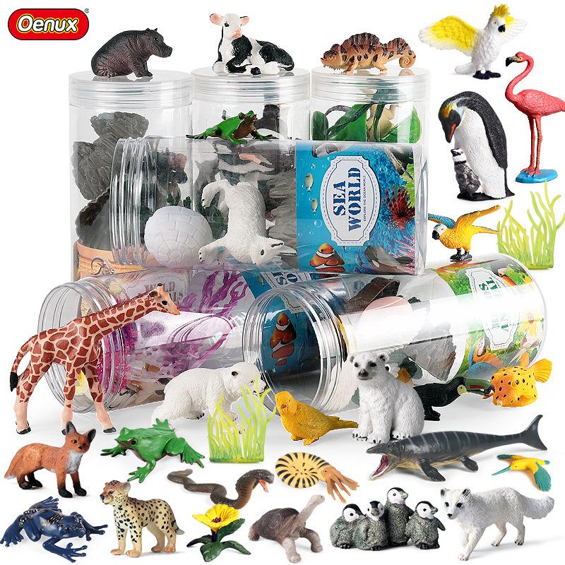 Mini Dinosaur, Insect, and Marine Animal Toys for Kids