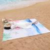 Large Foldable Beach Blanket Waterproof Sandproof Beach Mat Outdoor Picnic Mat for Travel Hiking Camping