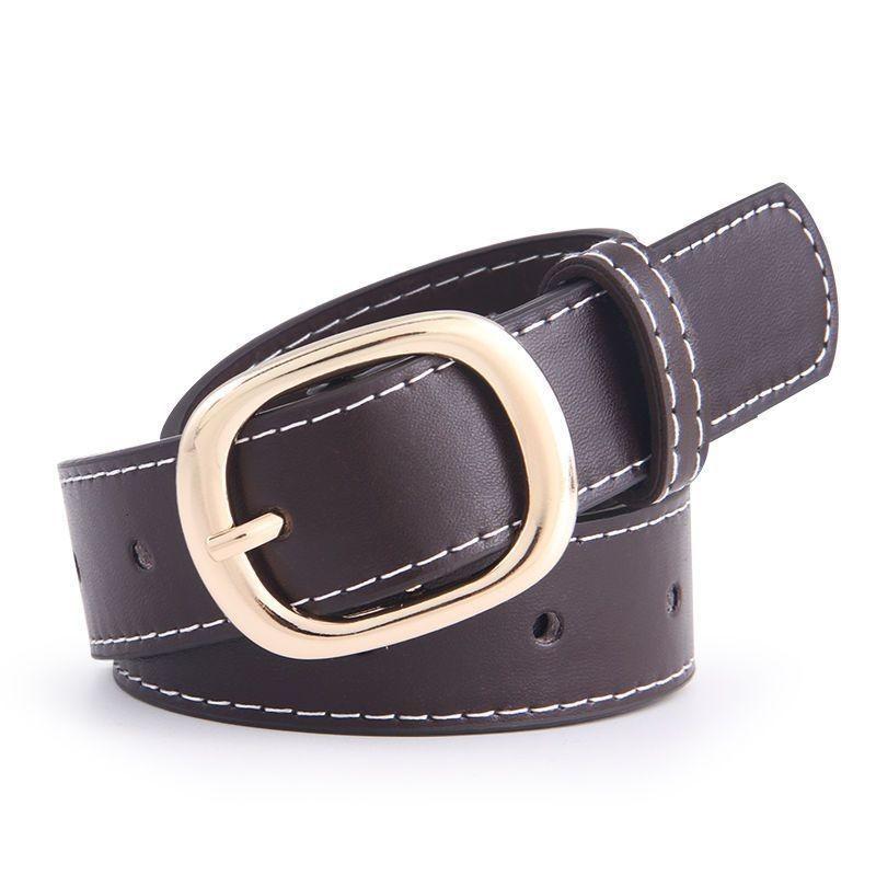 2024 Womens Trendy Summer Belt Featuring Stars In Versatile Black Color Options
