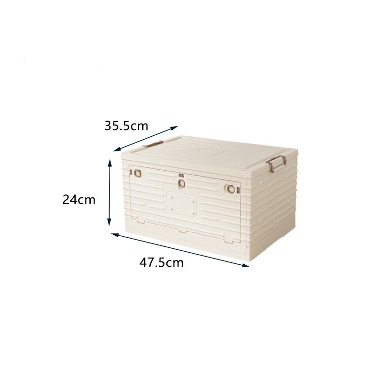 Foldable Storage Boxes Stackable Storage Bin Toys Organizer Large Capacity Clothes Bedding Container Outdoor Car Storage Bin