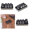 Macro Keyboard Programming Keypad 6 Key 1 Knob Mechanical Keyboard  Button Pad For Hot Swap Gaming Y Keypad