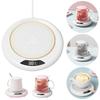 Coffee Mug Warmer 3 Temperature Setting Heating Plate Auto Shut Off Portable Cup Warmer USB Plug for Travel Office Desk Home Use