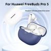 Szilikon Fülhallgató Tok Karabinnal Cseppálló Bluetooth Fejhallgató Fedél Porálló Színes Hua Wei FreeBuds Pro 5-höz