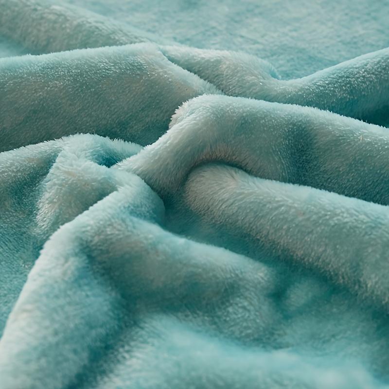 Ultra-weiche Korallenfleece-Kuscheldecke - Beidseitig, Dick & Warm für Herbst & Winter, Zeitgenössischer Stil
