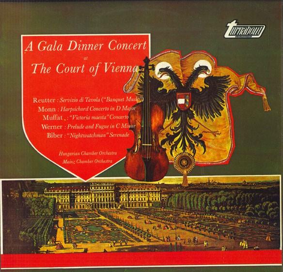 

LP Record GUNTER KEHR HUNGARIAN CHAMBER ORCH A Gala Dinner Concert The Court Of TV34324S TURNABOUT 1970 UK Classical Used