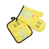 Fashion Pattern Kitchen High Temperature Resistanct Insulation Pad Microwave Oven Baking Gloves