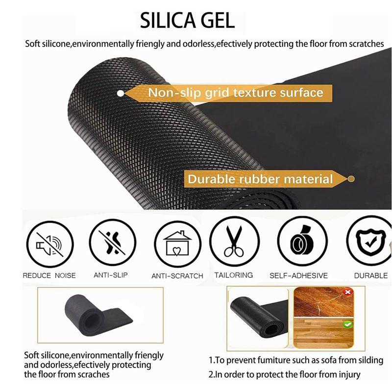 Good-2Pack Anti-Slip Furniture Rail Pads For Recliner For Recliners,Sofa,Couches,Chairs.Etc Perfect Non Skid Furniture Pad Durab