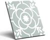 Placă Decorativă Porțelanată Patchwork Tudor Greta Sage 20x20 Cm Găuri