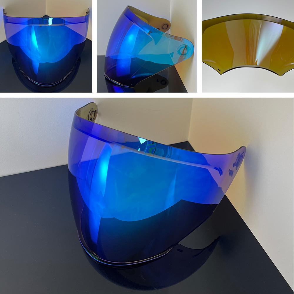 NFJ Visor Face Shield for KYT TTR-JET Anti-Scratch UV Cut Windproof Polycarbonate Visière Helmet Lens Replacement Motorcycle