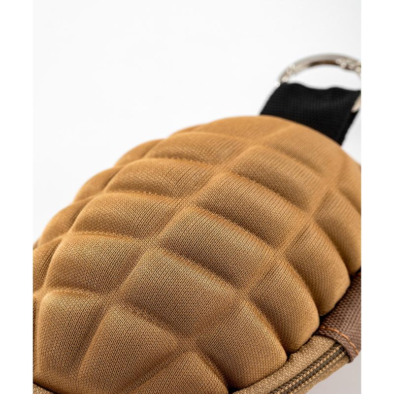 Tactical PU Leather Key Wallet Wear Resistant Large Capacity Small Coin Purse for Storing Keys Coins Cards Outdoor Activities