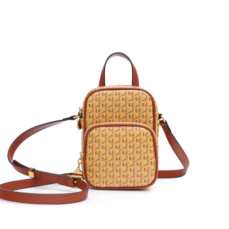 Fashionable and Casual Large-capacity Wallet, Zipper Mobile Phone Bag, New Dog-tooth Single-shoulder Crossbody Bag for Women