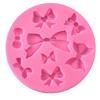 Size Bow Mold Silicone Mold Cake Chocolate Handmade Soap Mold Silicone Soft Clay Stereo Fondant Mold