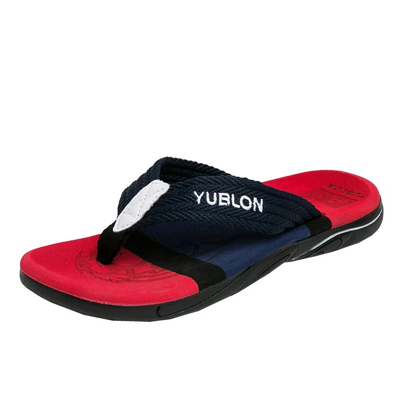 Fashion Flip-flops for men 2024 new summer outer wear flip-flops soft-soled beach sandals men's casual Guangdong slippers large size