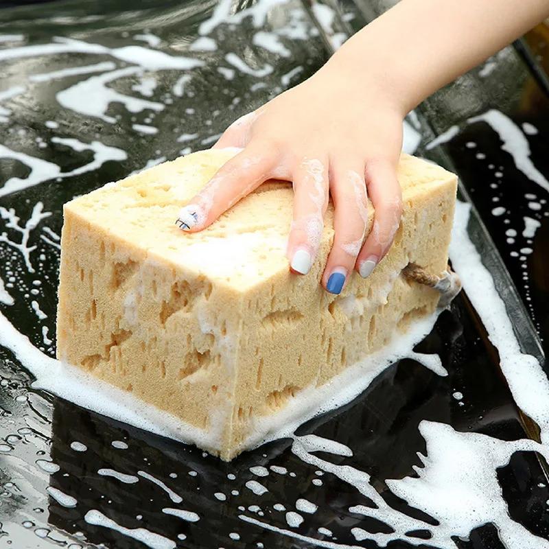 17*11*9 CM Car wash sponge block car motorcycle cleaning supplies large size Honeycomb sponge brush dusting car cleaning tool