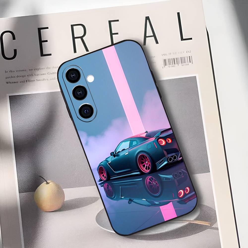 Cool C-Car Phone Case Silicone Soft For Samsung Galaxy A73,A72,A71,A70,A53,A52,A51