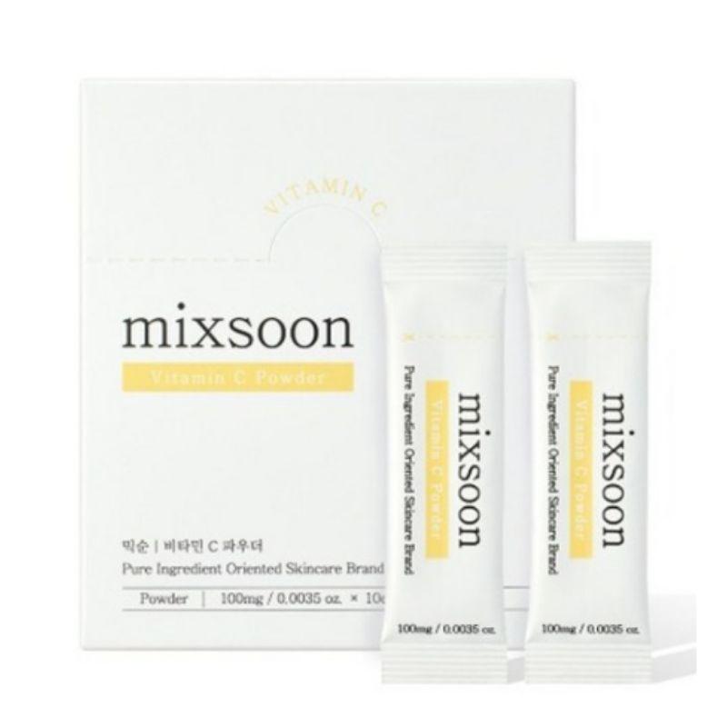 Mixsoon Vitamin C Powder 10P 1g Korean Brightening Vitamin Skincare Booster
