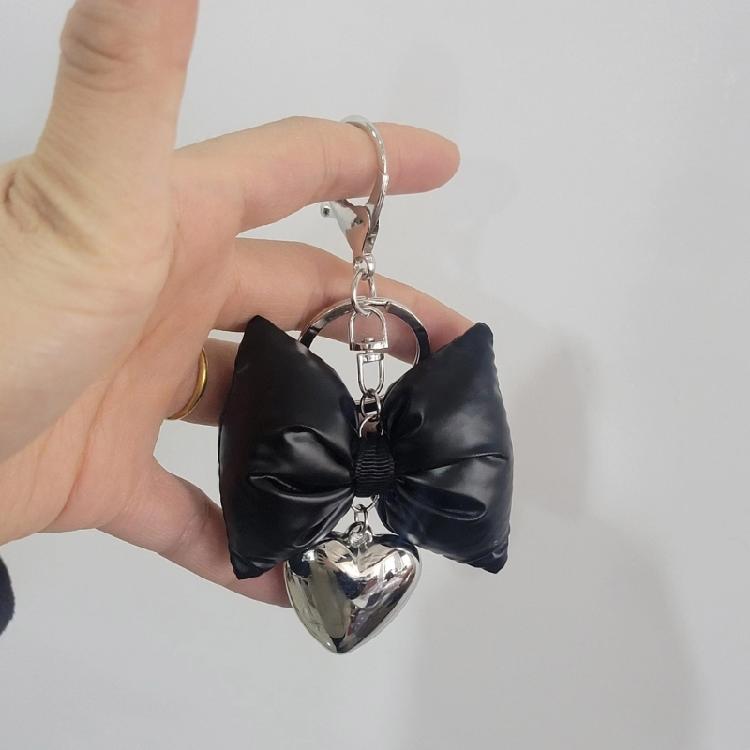 Schicker Schleife Herz Handy Lanyard Handgelenkschlaufe Unisex Schleife Rucksack Anhänger Schmuck