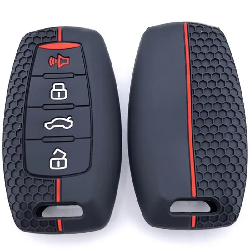 Silicone Key Case For Haval F7X H6 Accessories Car Key Cover Keychain For Haval Jolion Joico Jollein F7 H6 Jolyon F7H Dargo
