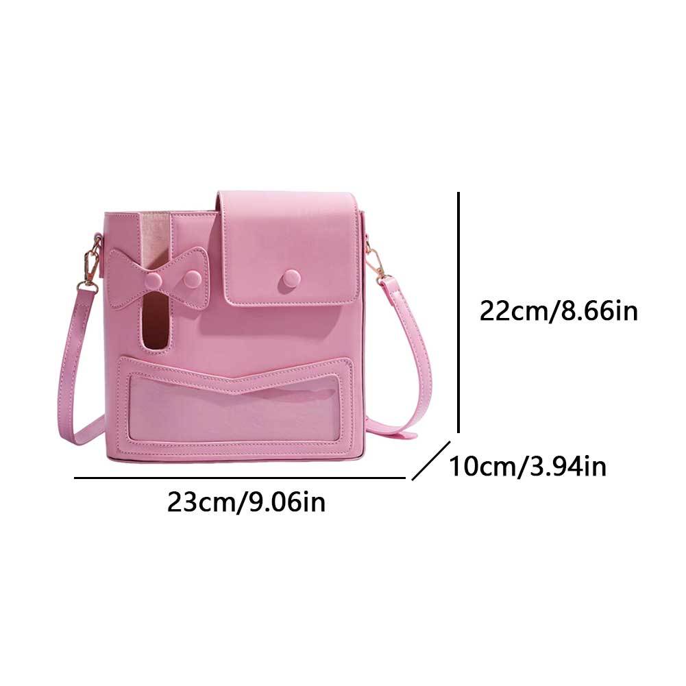 Женская повседневная сумка через плечо с карманом для хранения бутылок, сумка-слинг, винтажная сумка-подстаканник, женская дорожная походная спортивная сумка розовый