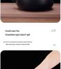 Thickened Stainless Steel Black Classical Teapot for Restaurant and Hotel, Induction-Compatible, Small Tea Art Kettle.