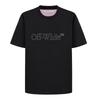 Heavy Duty Cotton Double-sided 230G Summer Letter Printed Round Neck Couple's New Top