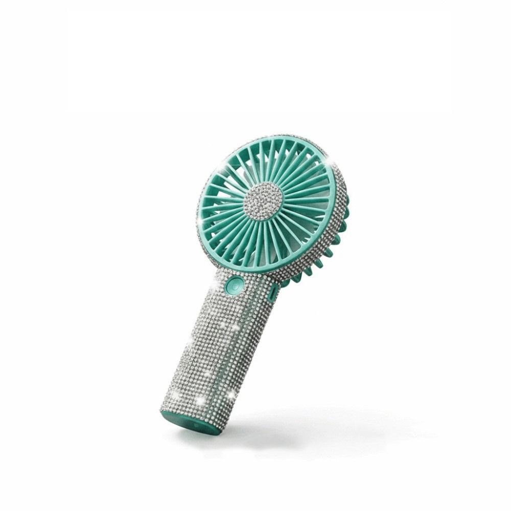 Kleine Handheld-Personal-Ventilator USB-wiederaufladbarer Mini-Ventilator Tragbare Nutzung