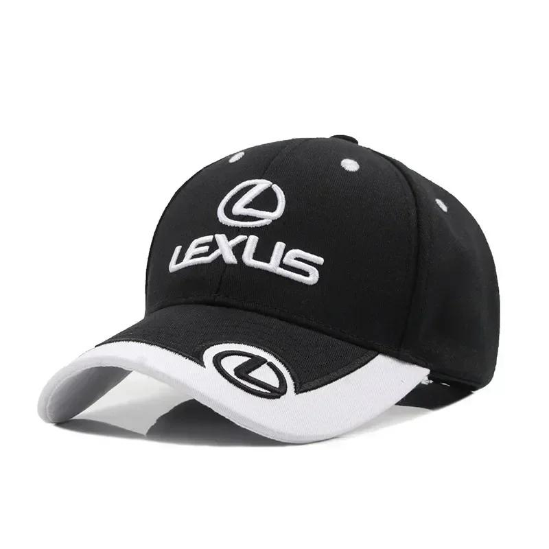 Adult Casual Cotton Baseball Caps for Lexus Badge IS ES CT LS NX GX PX RX GS GS200t IS250 ES300 LS500 GX470 RX350 Adjustable Hat