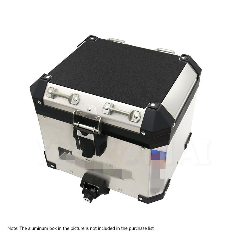 Motorcycles PVC Leather Rear Top Tail Case Pads Cover For BMW R1200GS Adventure