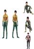 Aquaman Arthur Curry Cosplay Kostüm Bodysuit Perfekt für Halloween Cosplay**