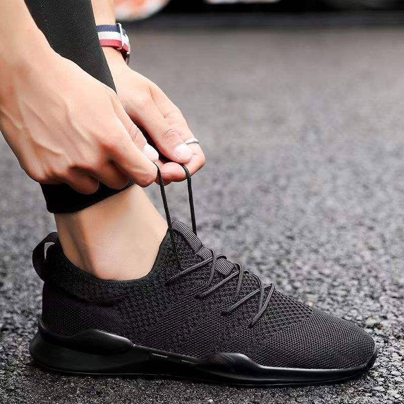 Deodorant Breathable Men's Shoes Shock-absorbing Platform Sneakers Running Shoes Dad Shoes Men