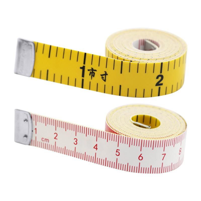 PVC Fiberglass Soft Tape Measure - 1.5m, 2m, 3m Tailor's Measuring Tape