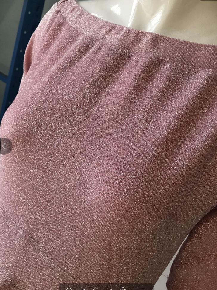 Funkelndes One-Shoulder Bodycon Abendkleid mit hohem Schlitz für Damen