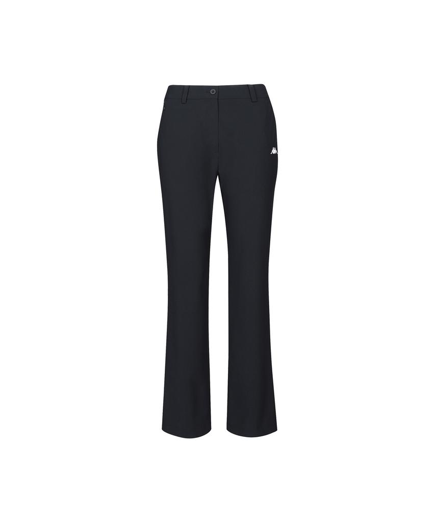 KAPPA Golf Logo Semi-Bootcut Pants Women'S Black
