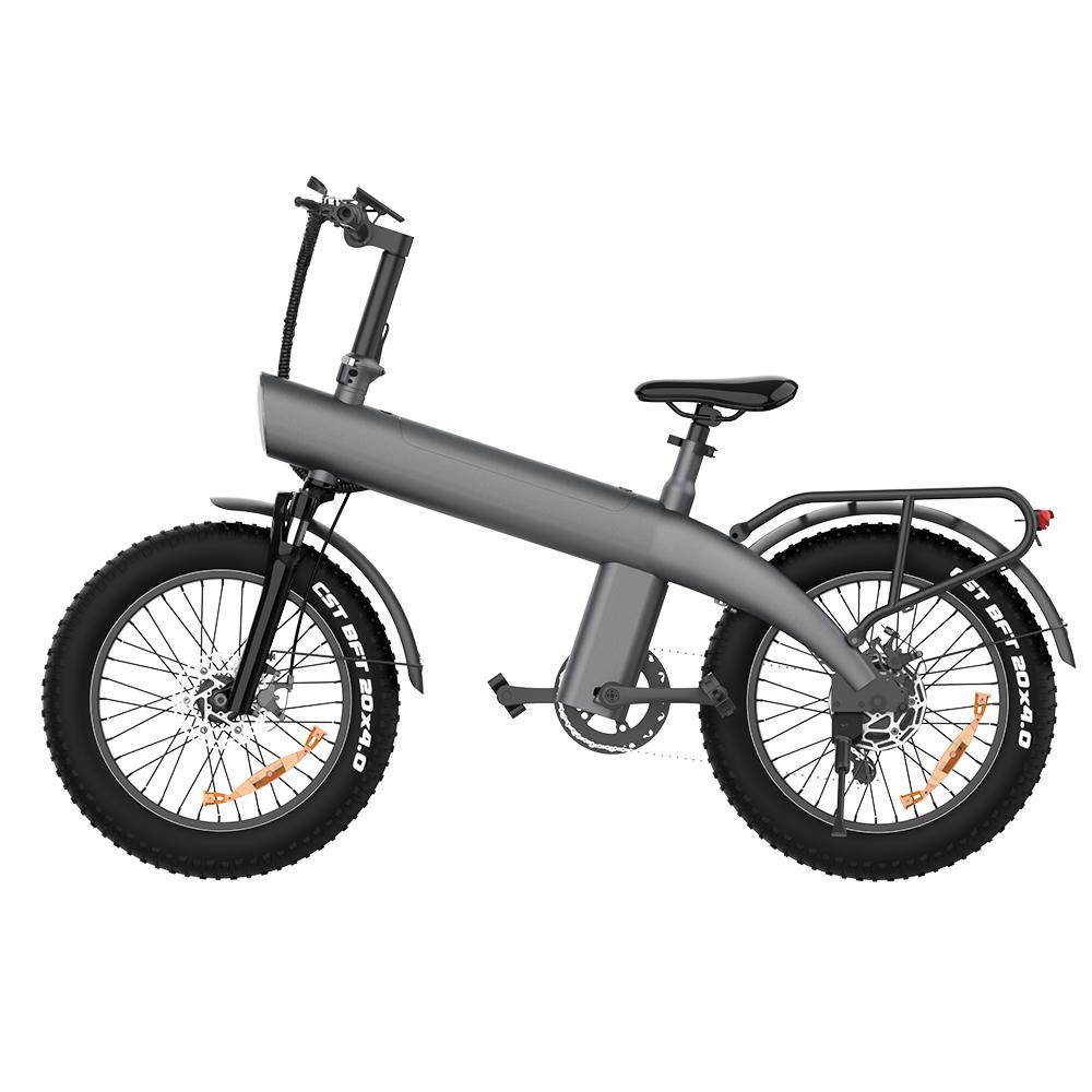 Kixin Q3 Elektrofahrrad, 48V 16Ah Akku, 20"x4.0 Fat Tire, 7-Gang Shimano Schaltung