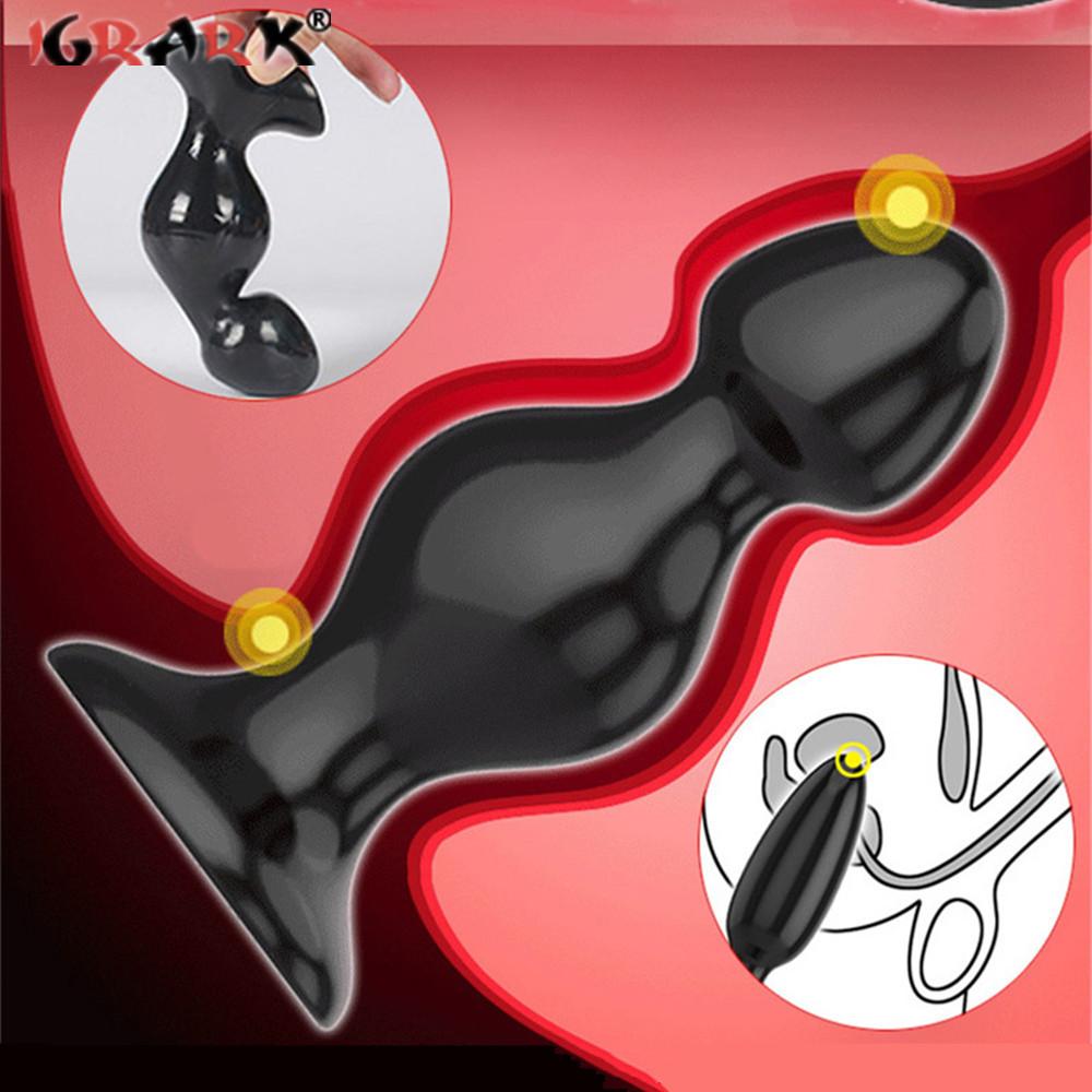 Großer Analplug Sexspielzeug für Frauen Männer Buttplug Vagina Dilator Erotische Dildos Perlen Sextoys Audlt Produkt Maschine Paare Spiele