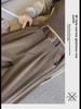 Women's High-Waist Corduroy Wide-Leg Pants - Autumn/Winter 2024 Collection