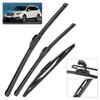 For Subaru Outback MK5 2014- 2015 2016 2017 Wiper Front & Rear Wiper Blades Windshield Windscreen Window Brushes 26"+17"+14"